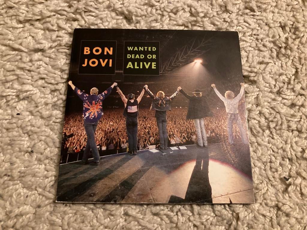 BON JOVI Wanted Dead Or Alive cd single, Ophalen of Verzenden, Zo goed als nieuw