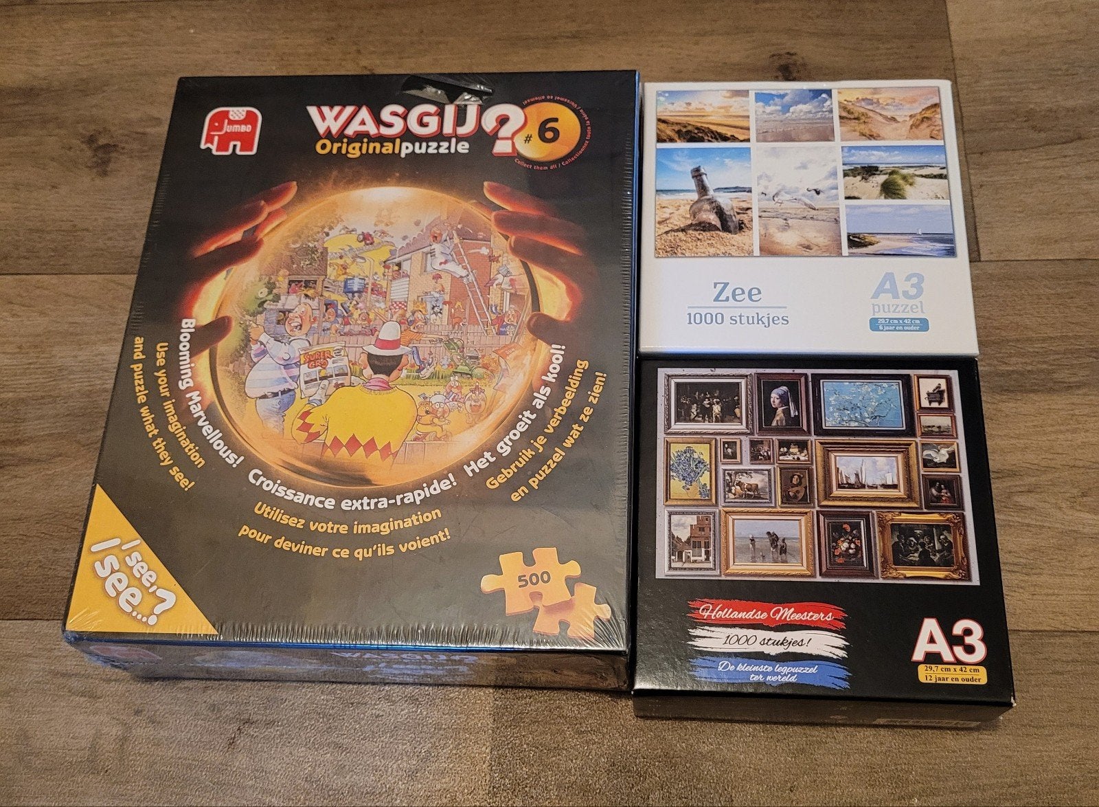 Legpuzzels van Haasteren Anton Pieck Wasgij en meer, Ophalen of Verzenden, 500 t/m 1500 stukjes, Legpuzzel