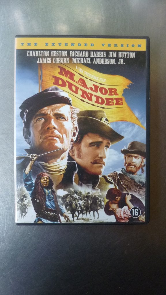 Major Dundee (Charles Heston), Vanaf 16 jaar, Ophalen of Verzenden, Zo goed als nieuw, Actie