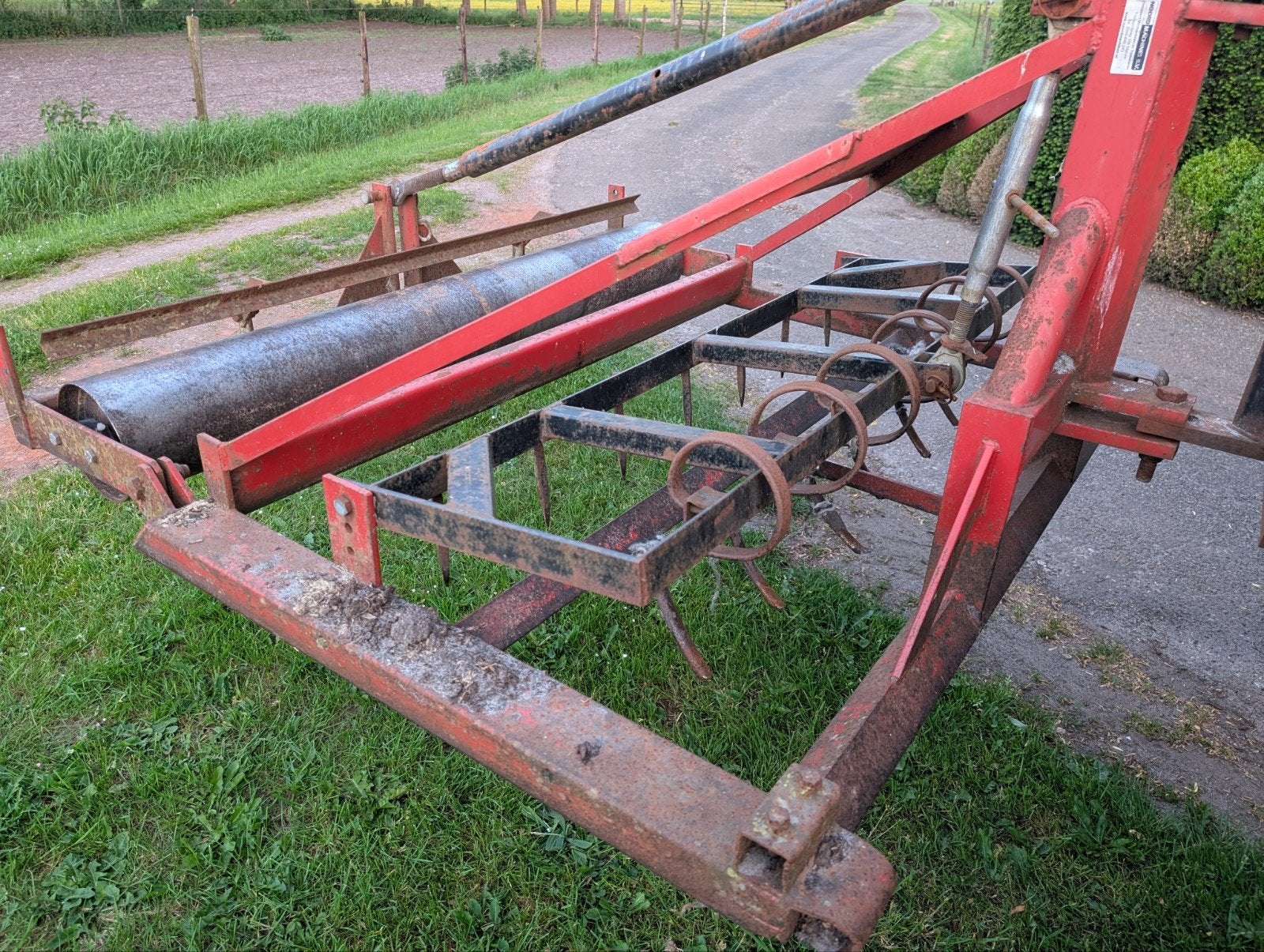 Piste vlakker/ manege vlakker vezelbodem spoorvolgend, Ophalen of Verzenden