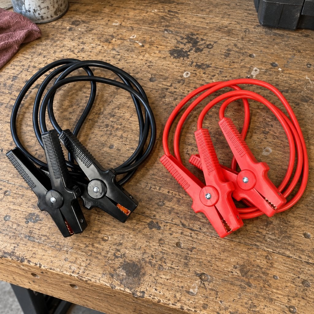 Startkabels 400A – 2,4 meter + opbergtas – nieuw, Auto diversen, Ophalen, Nieuw