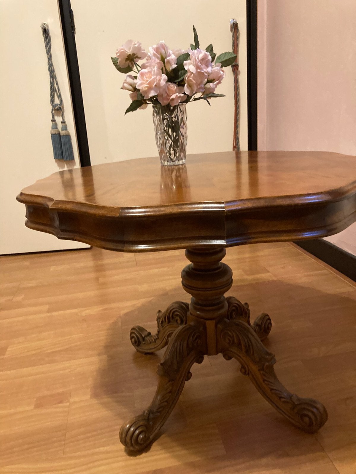 Prachtige antieke salontafel bijzettafel, Ophalen of Verzenden