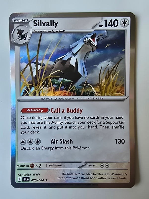 SILVALLY (PITCH BLACK 070/084) (HOLO) (TRADING CARD), Verzenden, Zo goed als nieuw