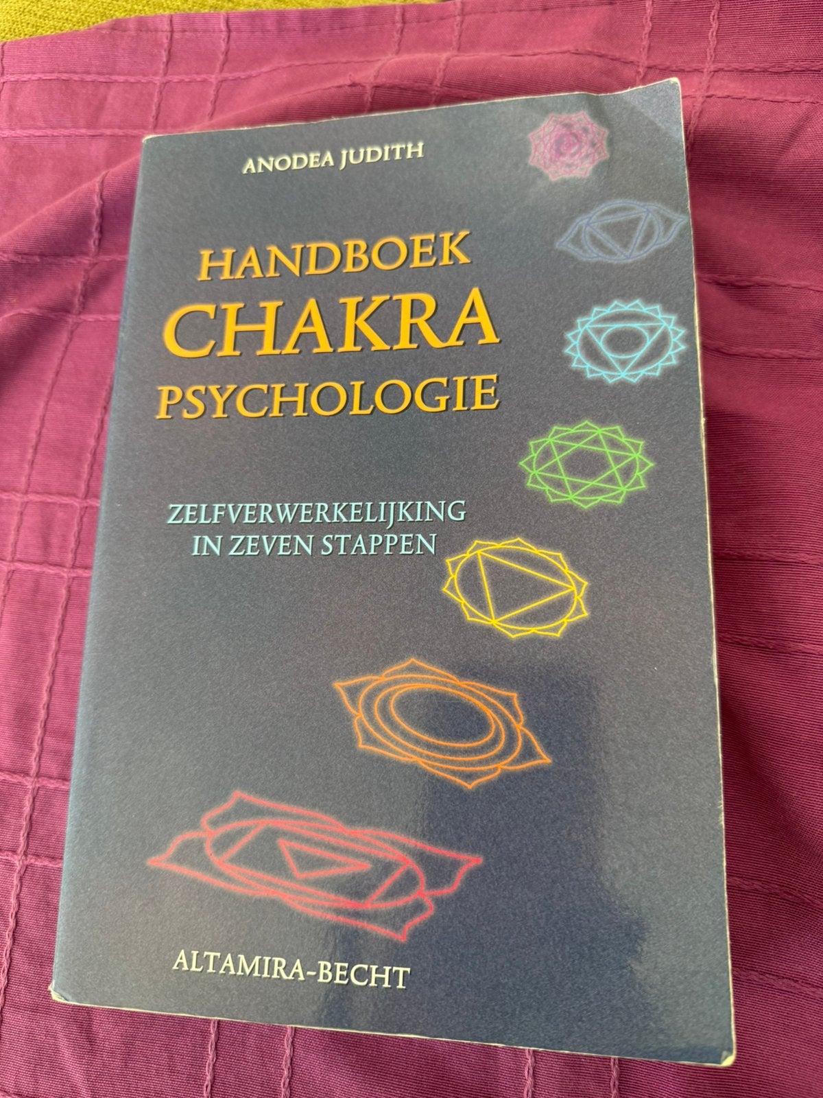 Handboek Chakrapsychologie – Anodea Judith, Boeken, Ophalen of Verzenden, Zo goed als nieuw, Spiritualiteit algemeen, Achtergrond en Informatie