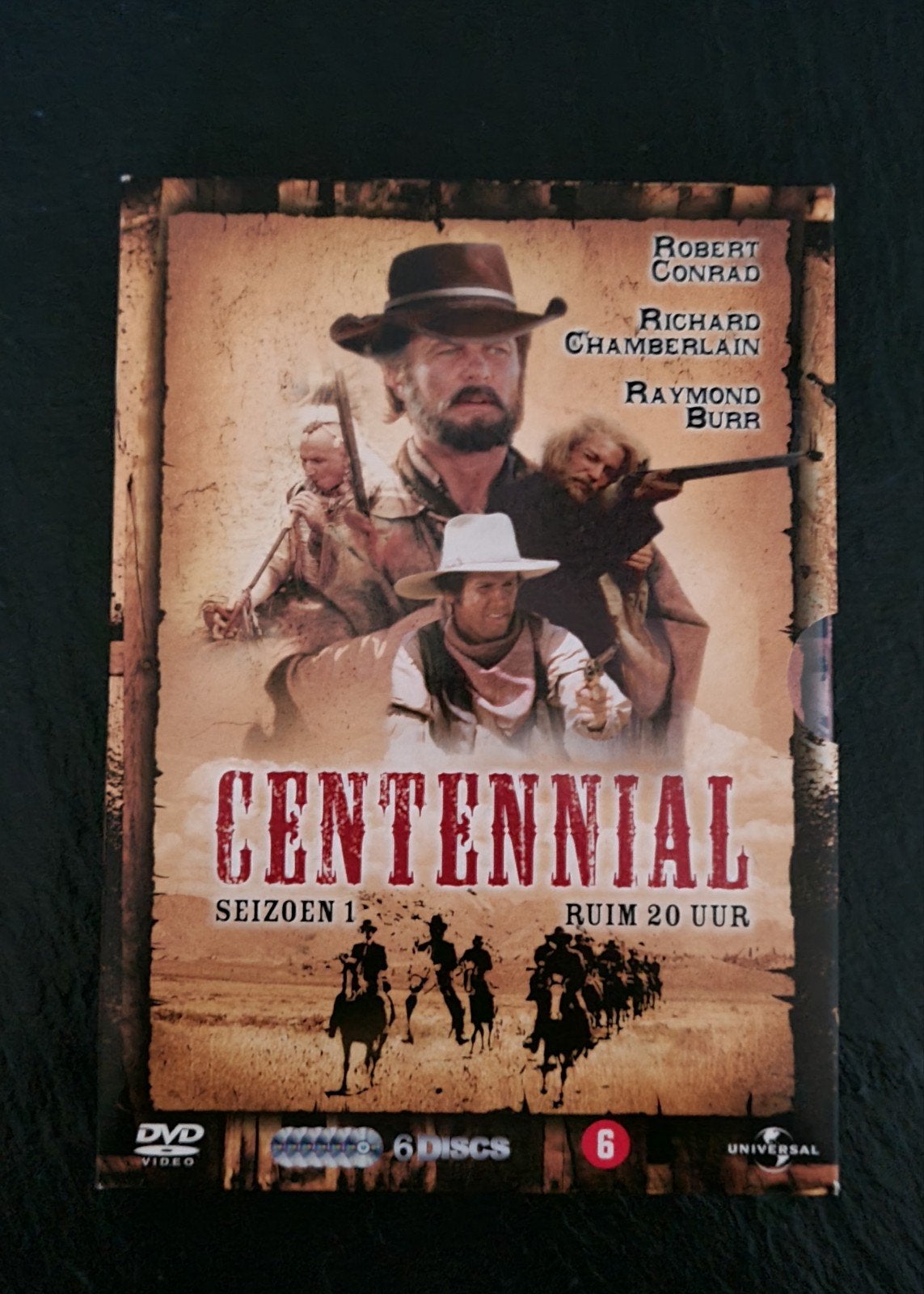 Centennial DVD Boxset Seizoen 1 - Ruim 20 uur kijkplezier, Cd's en Dvd's, Vanaf 6 jaar, Ophalen of Verzenden, Gebruikt, Boxset
