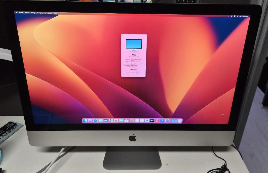 iMac Core i7 4.2 27" 5K, Mid-2017 2Tb  16GB DDR4 128GB SSD, Apple, SSD, IMac, Refurbished