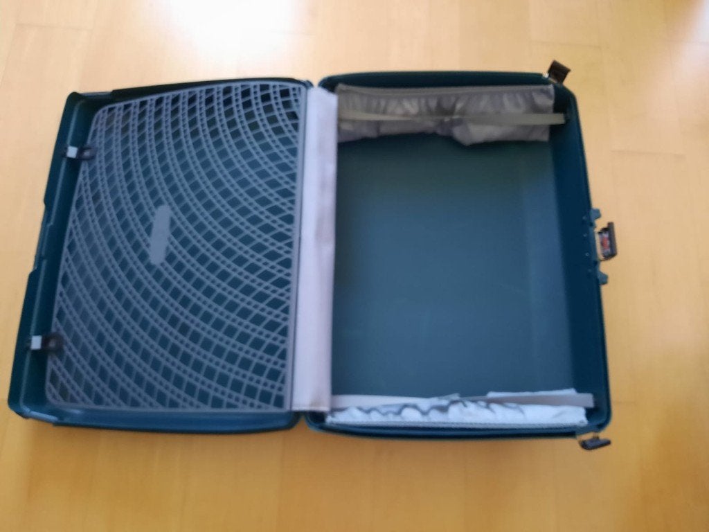 Reiskoffer American Tourister, Ophalen, Gebruikt, Hard kunststof, Slot