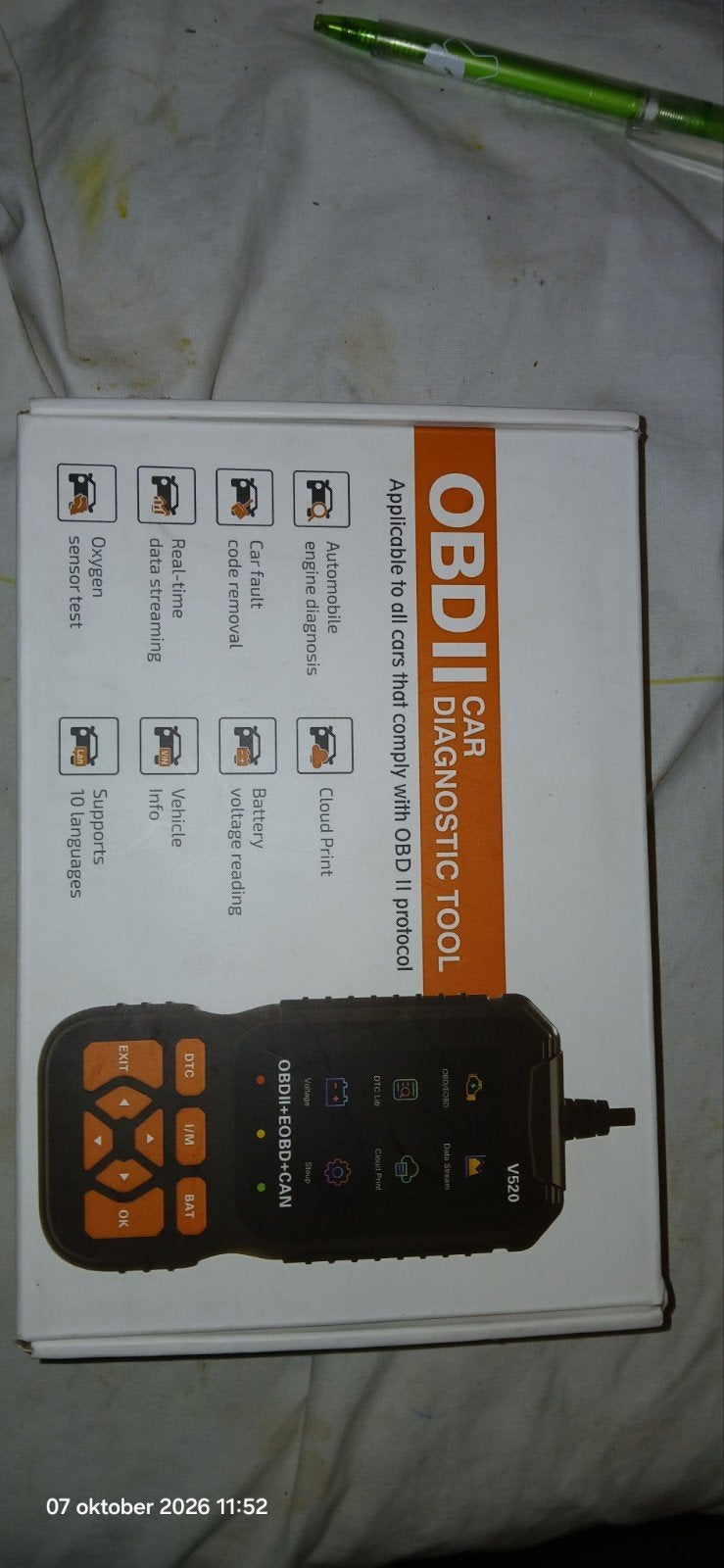 OBD2 Auto Diagnose Apparaat - Foutcodelezer, Ophalen of Verzenden, Nieuw