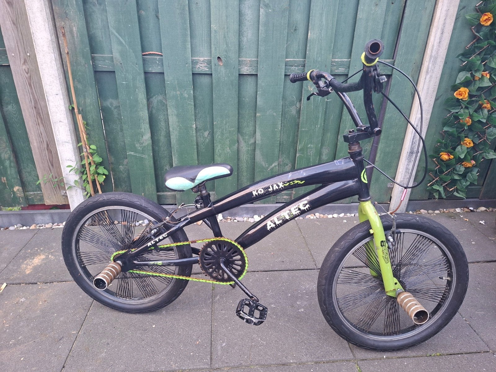 Altec Kojax BMX Fiets - Zwart/Groen, Gebruikt, Ophalen, Altec, Gebruikt, Staal