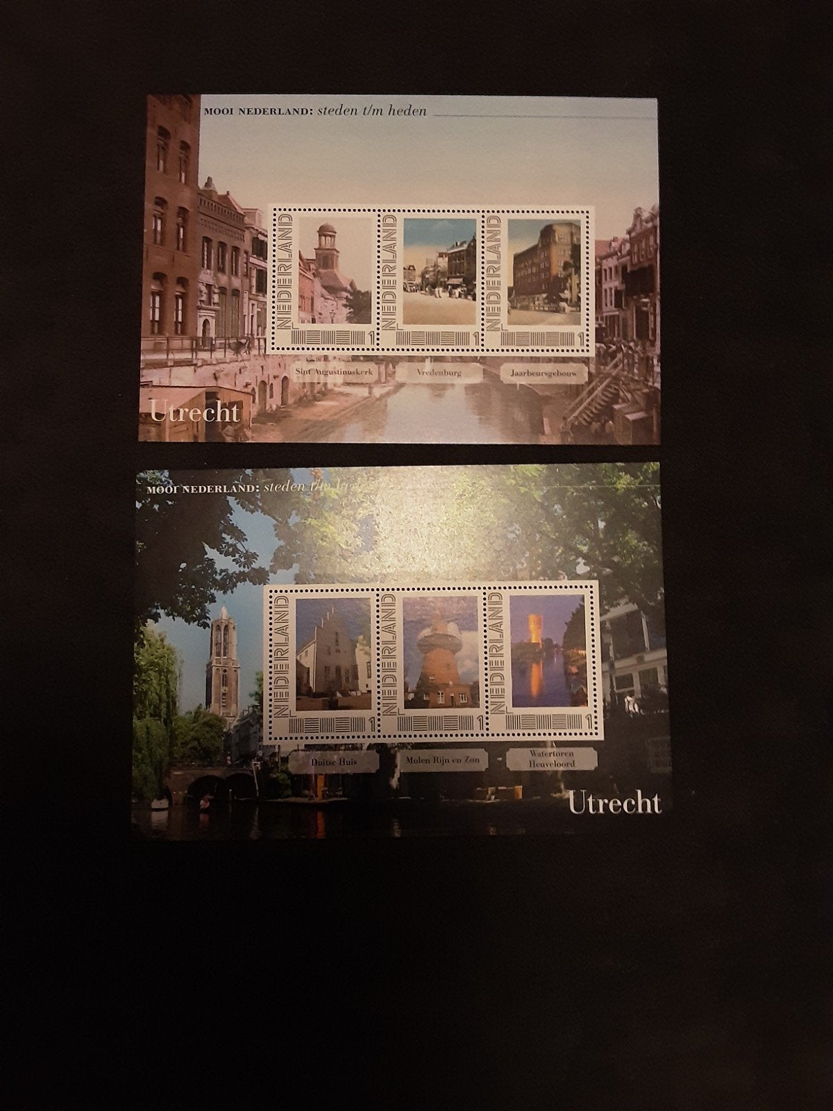 2 velletjes van  Utrecht  van Steden tot heden, Ophalen of Verzenden