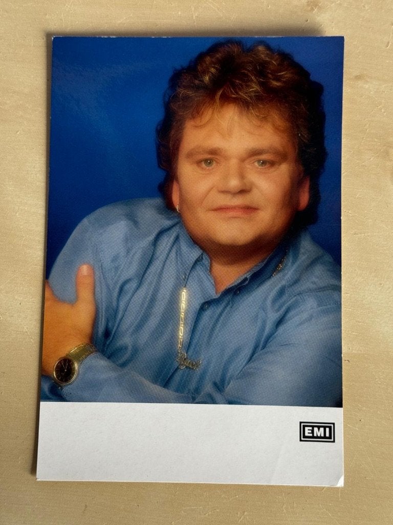 André Hazes | Fotokaart, 1980 tot heden, Foto, Ophalen of Verzenden, Zo goed als nieuw