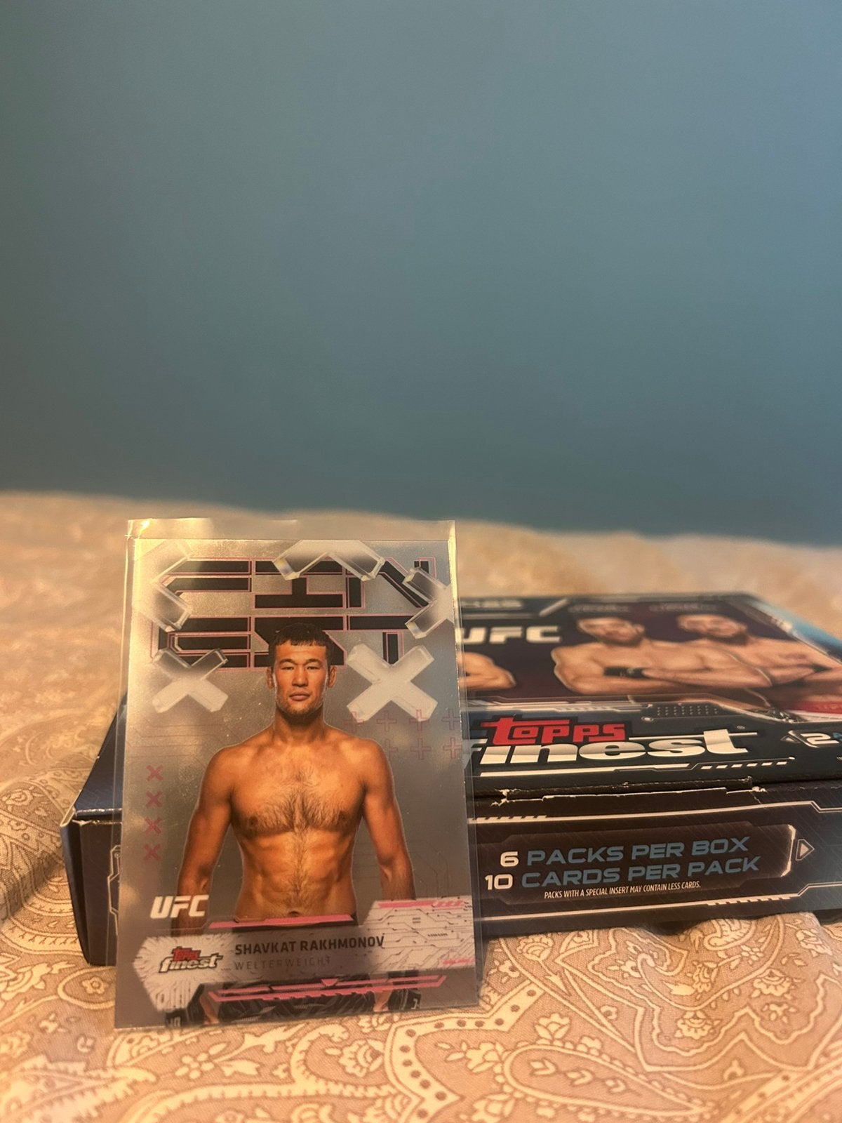 UFC Topps | Shavkat Rakhmonov, Ophalen of Verzenden, Nieuw