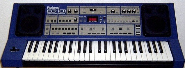 Vintage Roland EG-101 Groovesynth - Uitstekende staat!, Ophalen of Verzenden