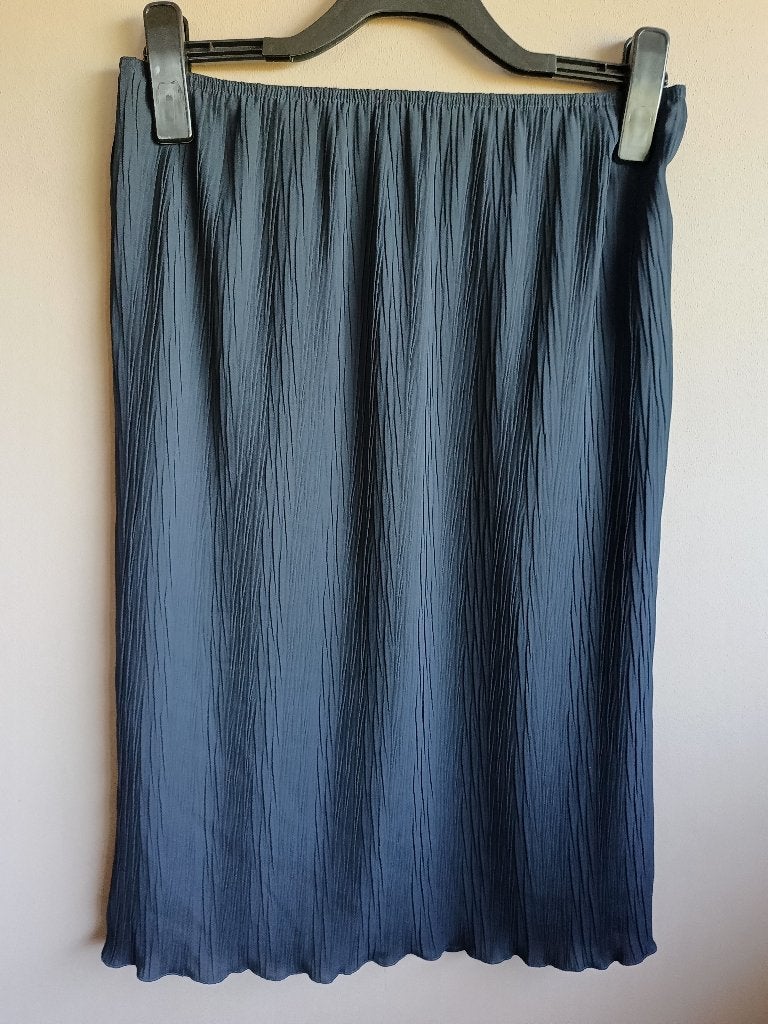 Nieuwe donkerblauwe stretch rok van Sommermann, maat 38, Maat 38/40 (M), Nieuw, Ophalen of Verzenden, Knielengte