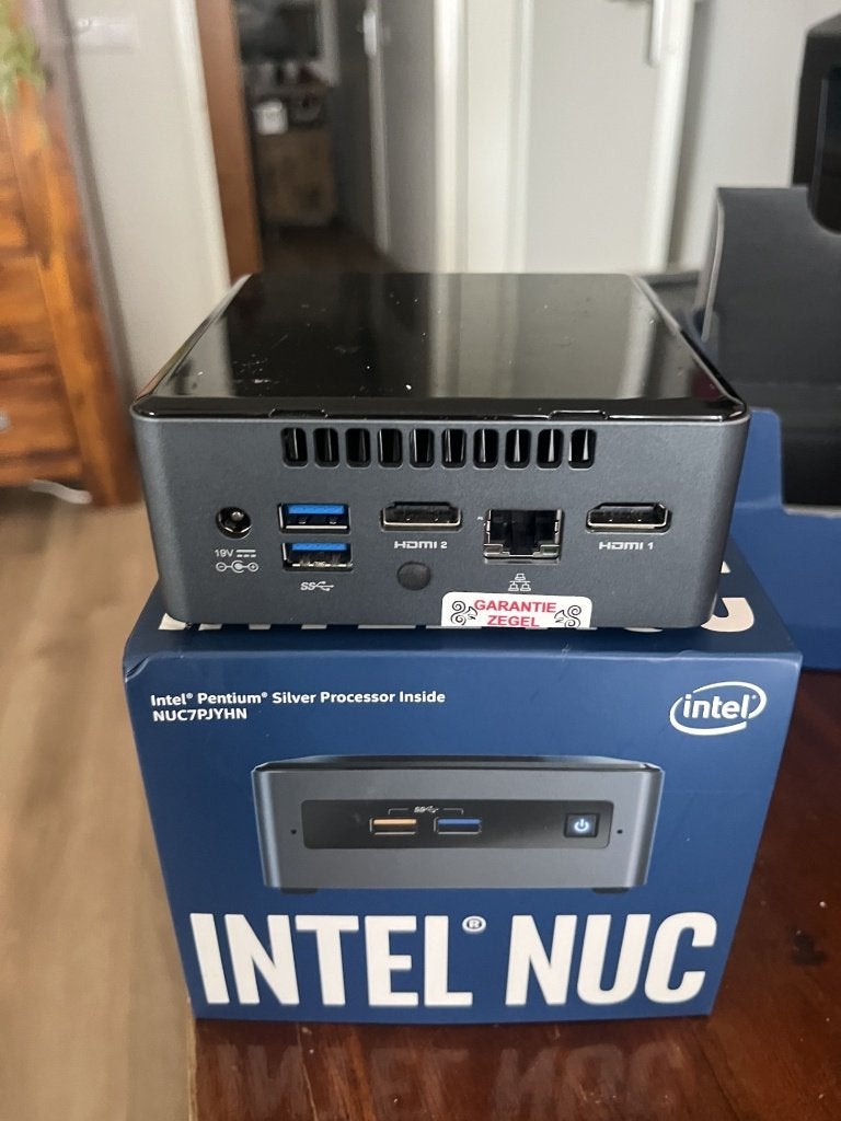 Intel NUC7PJYHN, Computers en Software, Ophalen, Mini-ATX, DDR3, Zo goed als nieuw