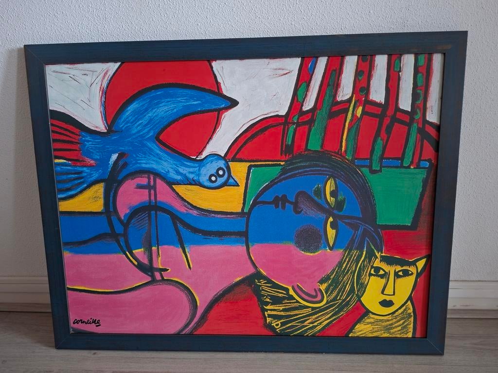Corneille op canvas inclusief Lijst, Ophalen