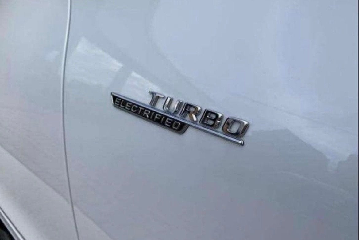 Turbo electrified zijscherm embleem turbo logo C-klasse w206, Ophalen of Verzenden, Nieuw