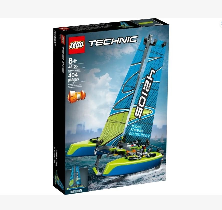 Lego Tecnic 42105 Catamaran (nieuw sealed), Lego, Nieuw, Ophalen of Verzenden, Technic