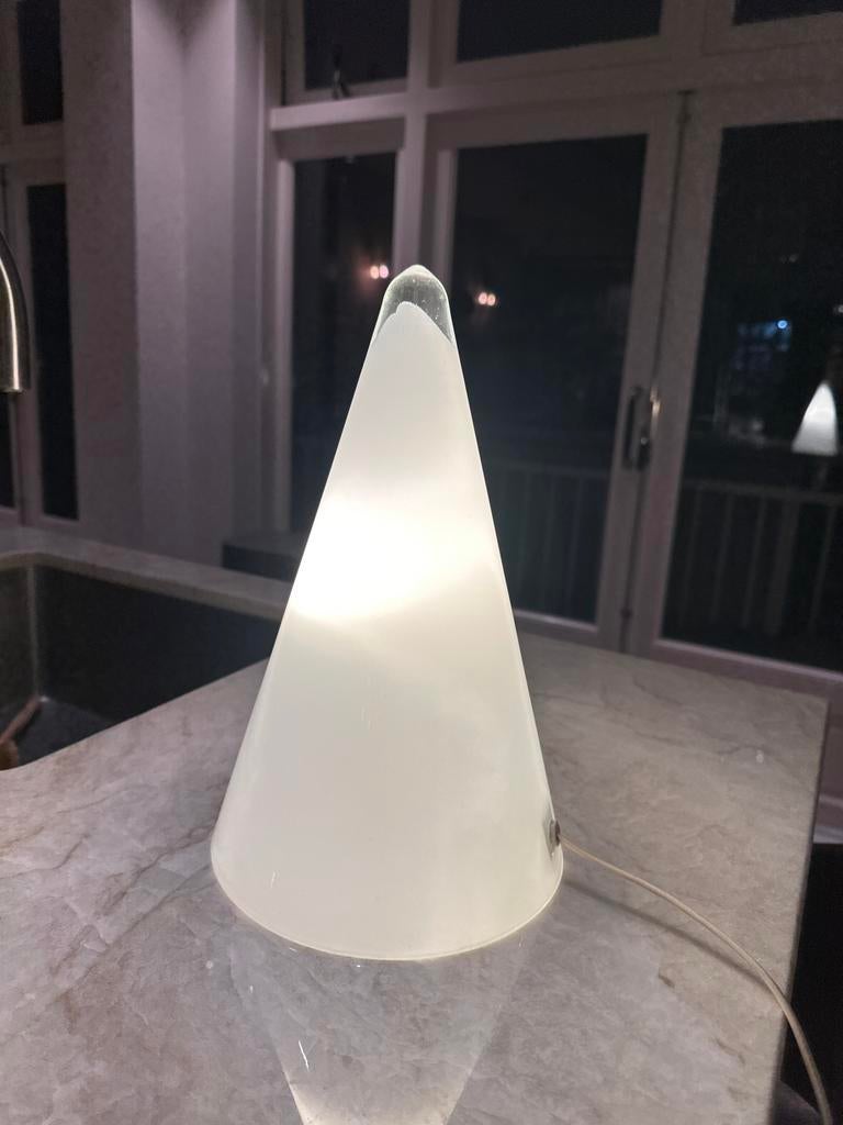 Vintage Kegelvormige Glas Lamp "Teepee" SCE - 32 cm, Ophalen