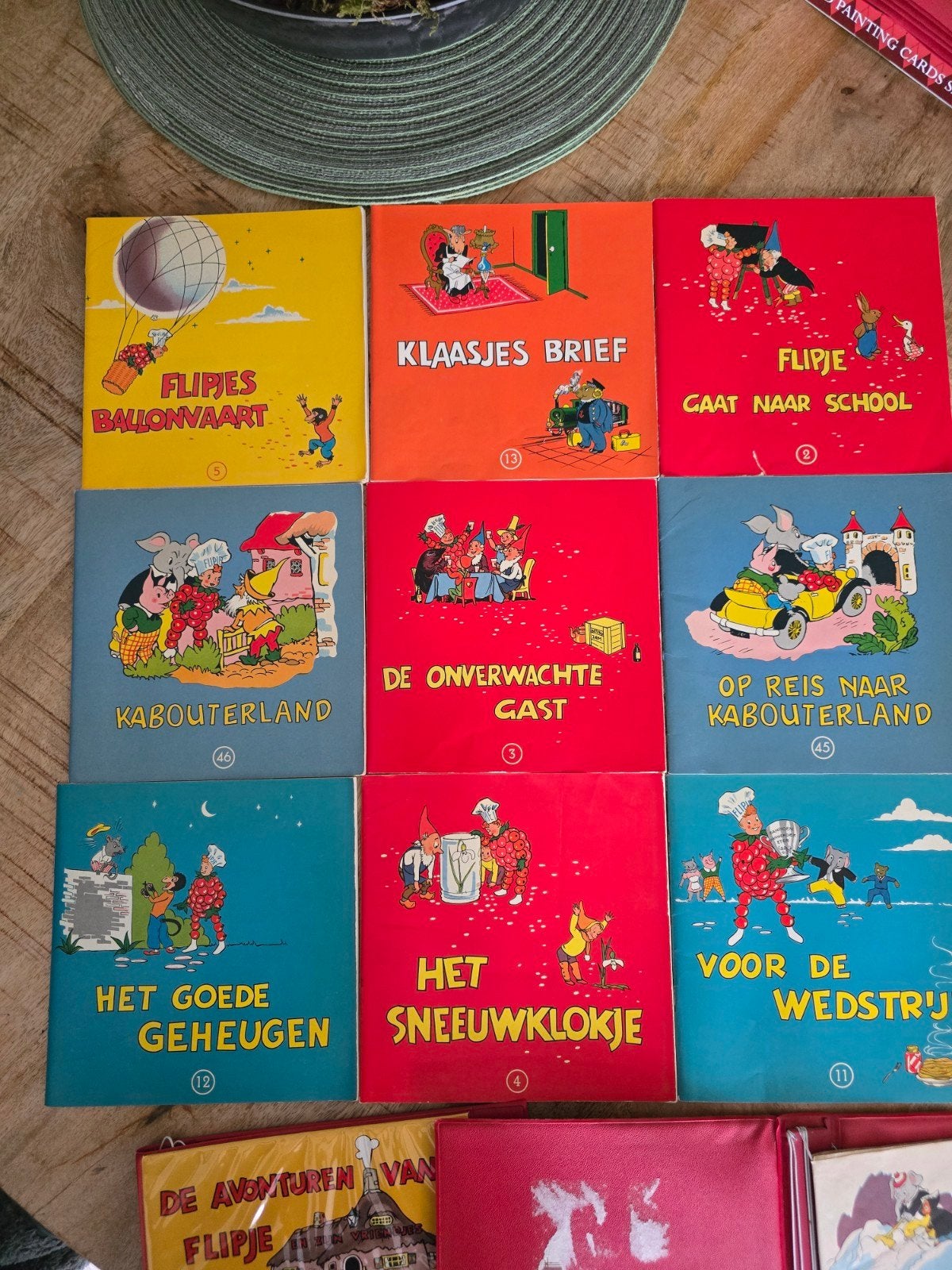 Vintage Flipje Tiel boekjes en verzamelmappen (jaren '60), Ophalen of Verzenden, Gelezen