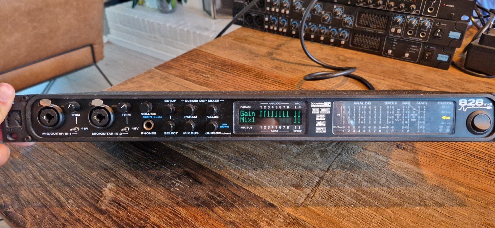 MOTU 828mkII  (ideaal als ADAT uitbreiding!), Ophalen, Gebruikt, Extern, MOTU