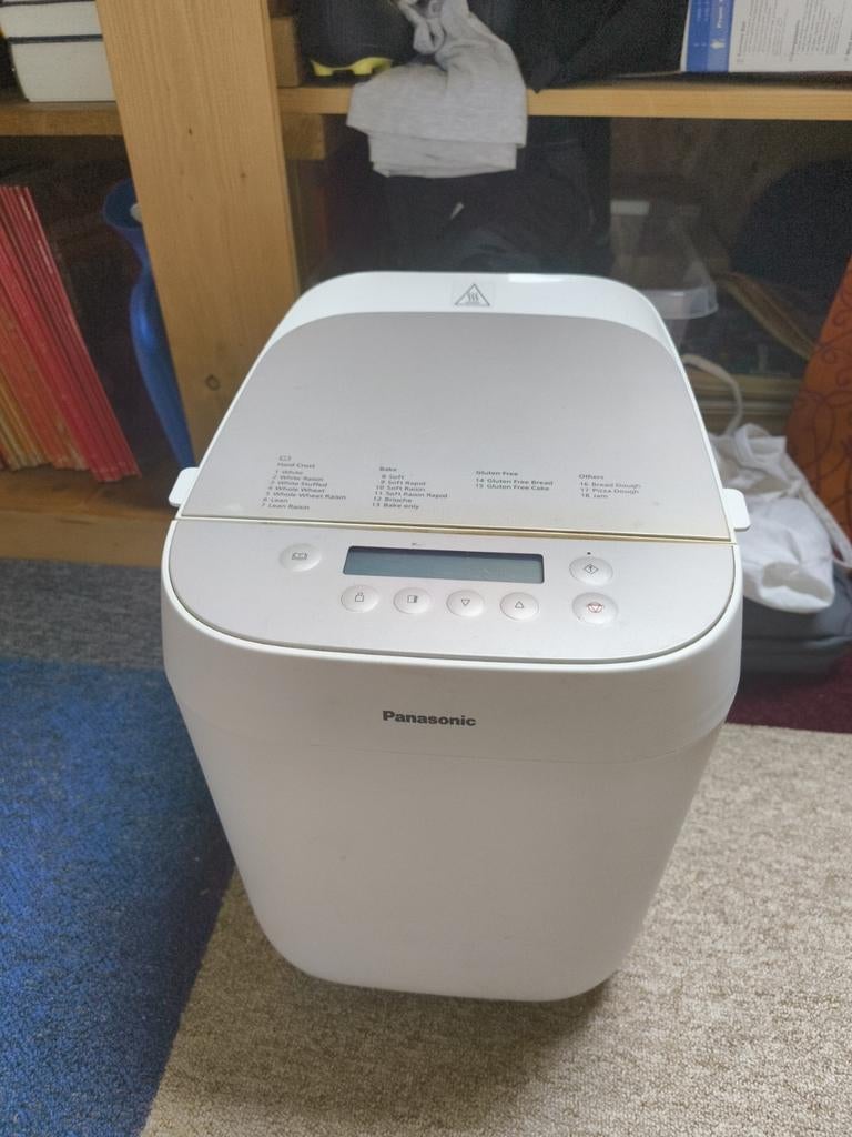 Panasonic Broodbakmachine - SD-ZB2502, Witgoed en Apparatuur, Broodbakmachines, Met timer, Gebruikt, Meer dan 10 programma's, 800 tot 1200 gram deeg