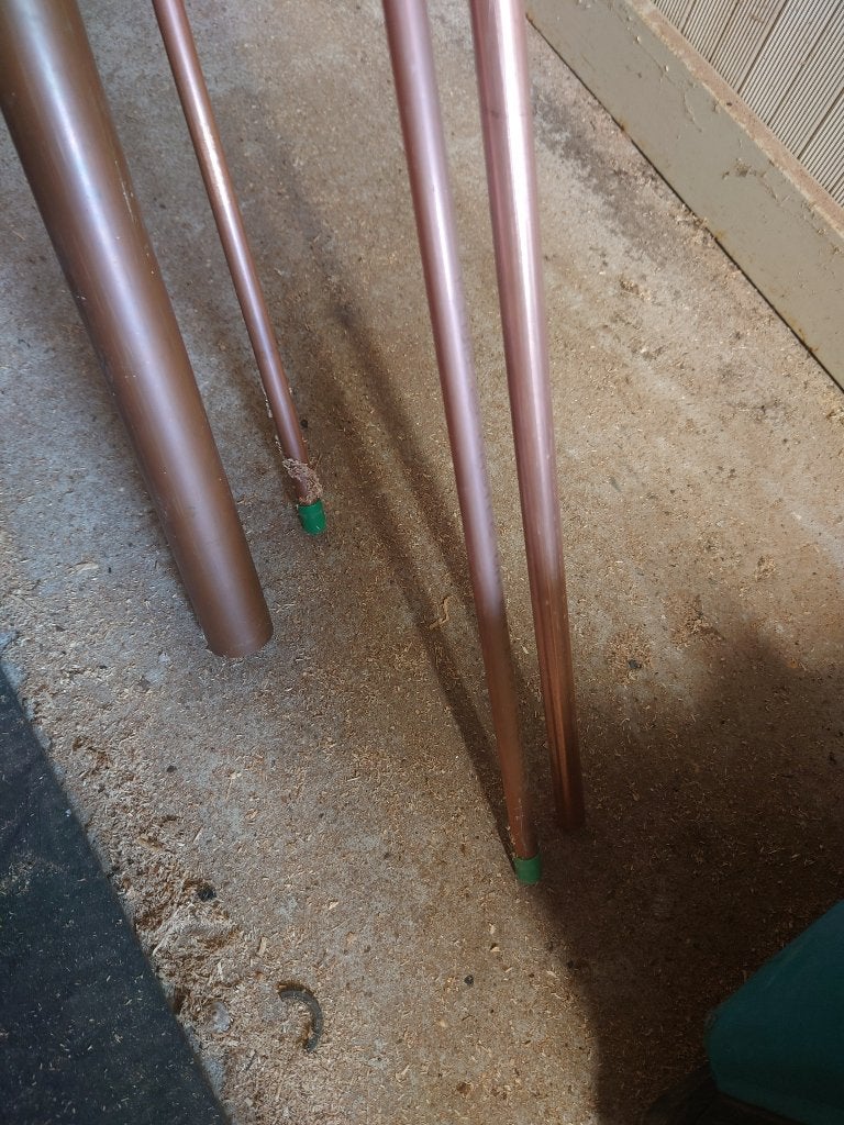 koper leiding, Ophalen, Overige materialen, Nieuw, 20 tot 40 mm