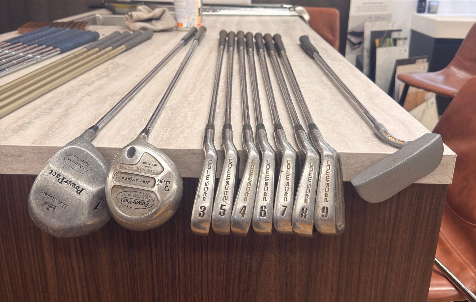 Complete Golfset: Prosimmon, Ben Sayers, Memphis, Ophalen of Verzenden, Gebruikt, Set, Overige merken