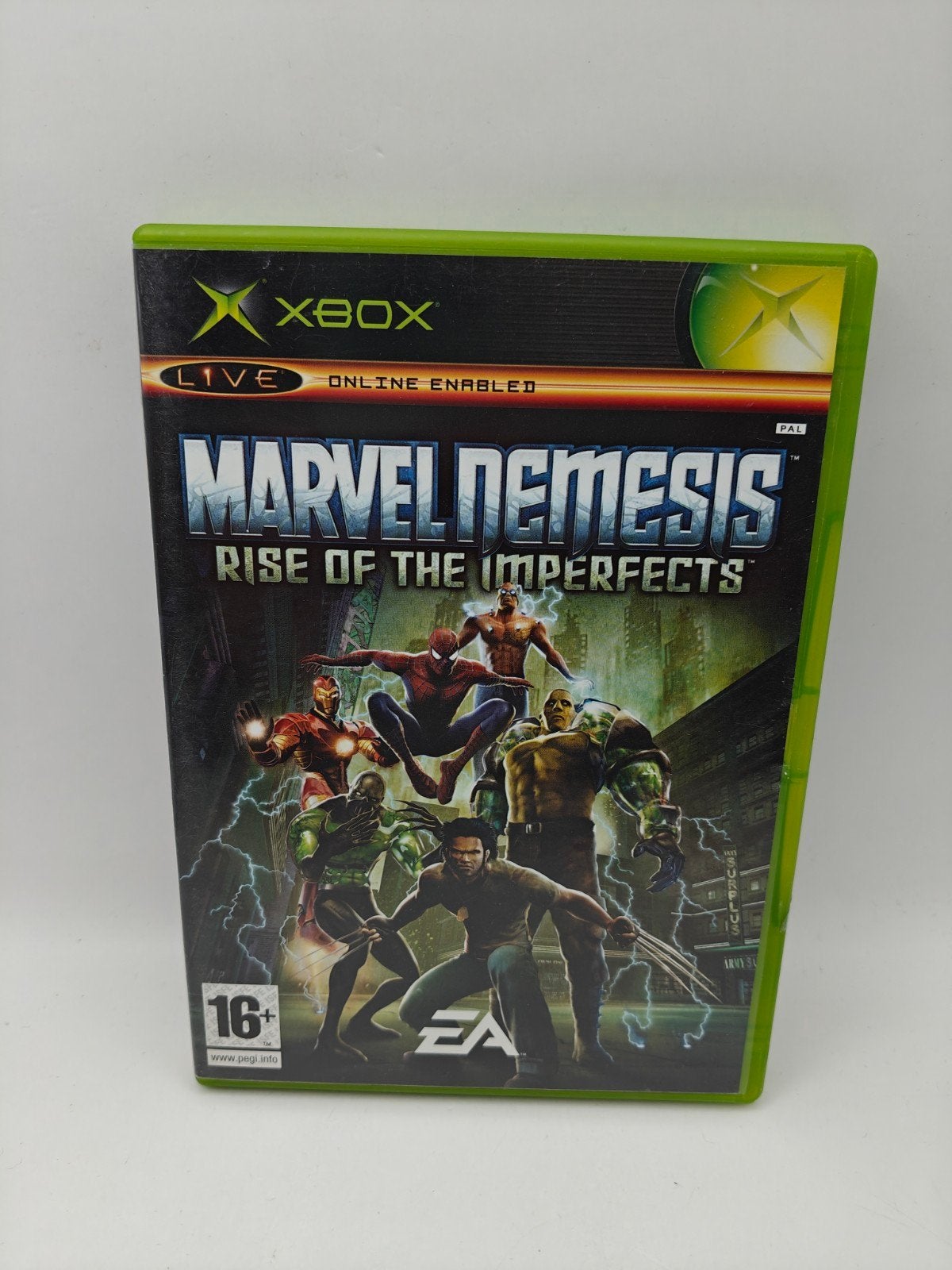 Marvel Nemesis: Rise of the Imperfects - Xbox Classic, Vechten, Electronic Arts, 2 spelers, Eén computer