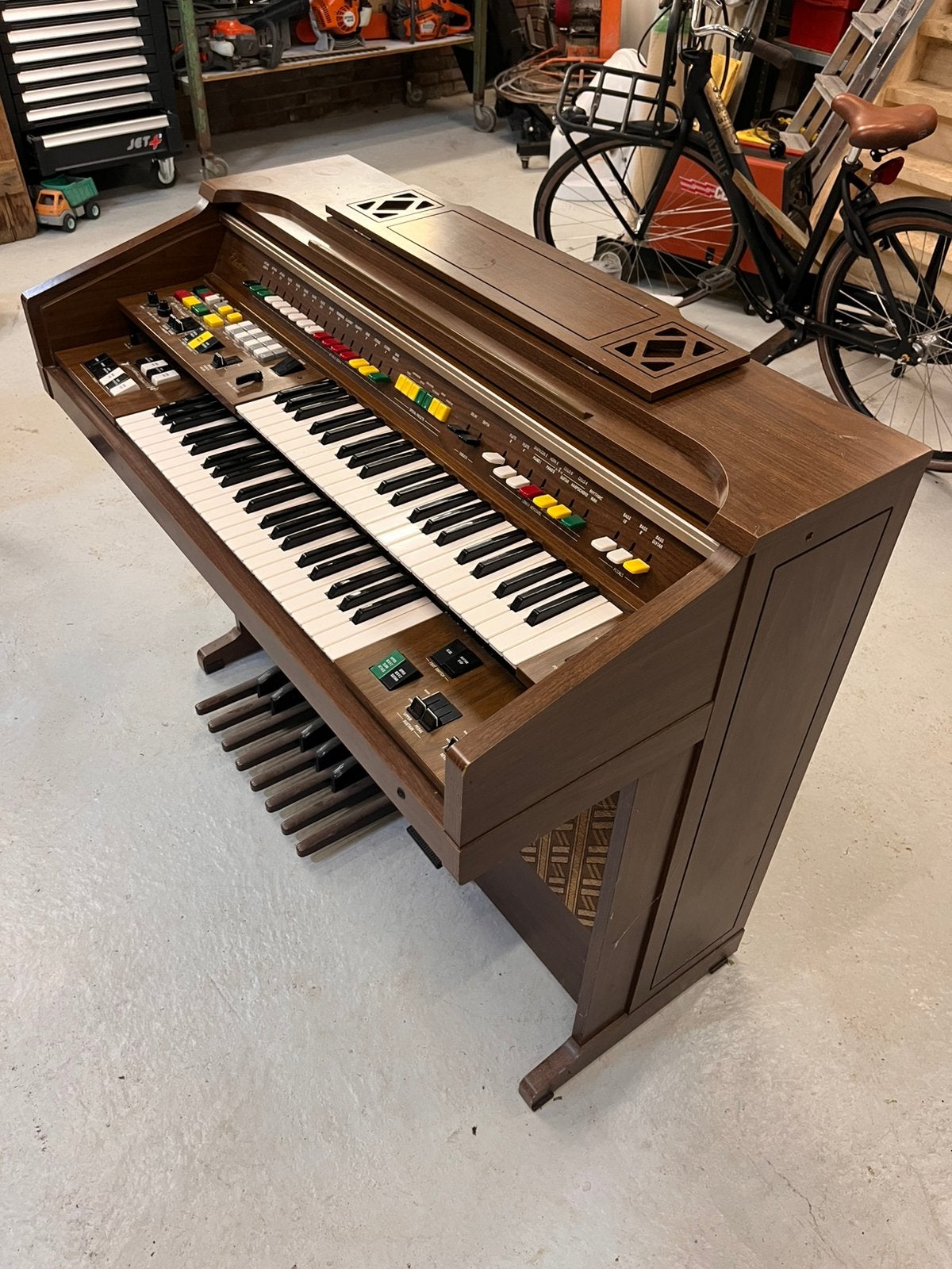 Yamaha orgel, Ophalen, Gebruikt, 2 klavieren, Orgel