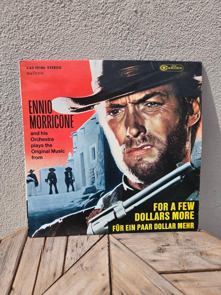 LP Ennio Morricone - For a Few Dollars More (Filmmuziek), Ophalen of Verzenden, 1960 - 1969, Gebruikt, 12 inch