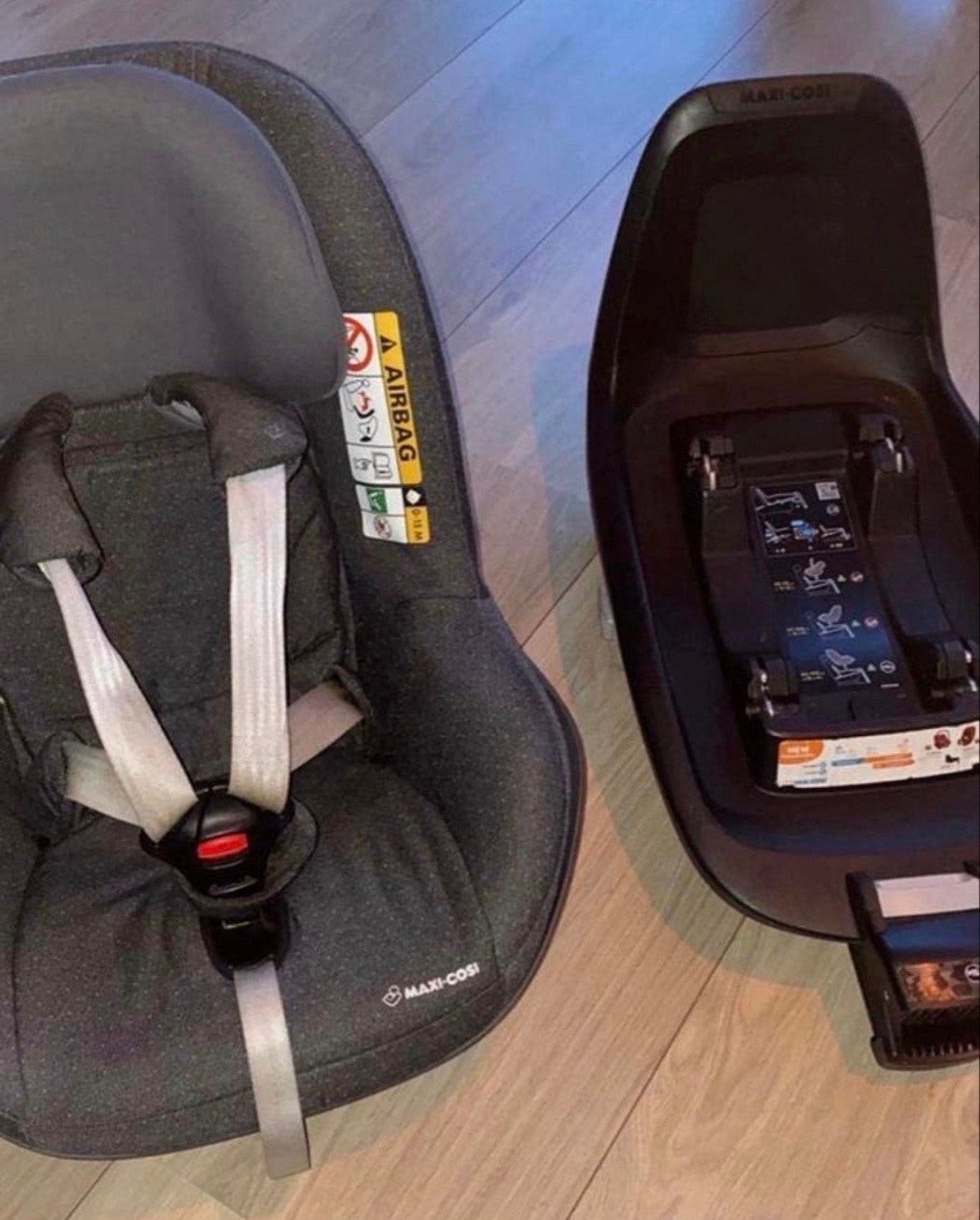 Maxi-Cosi 2wayPearl autostoel met 2wayFix Isofix base, Kinderen en Baby's, Ophalen, Verstelbare rugleuning, 9 t/m 18 kg, Zo goed als nieuw