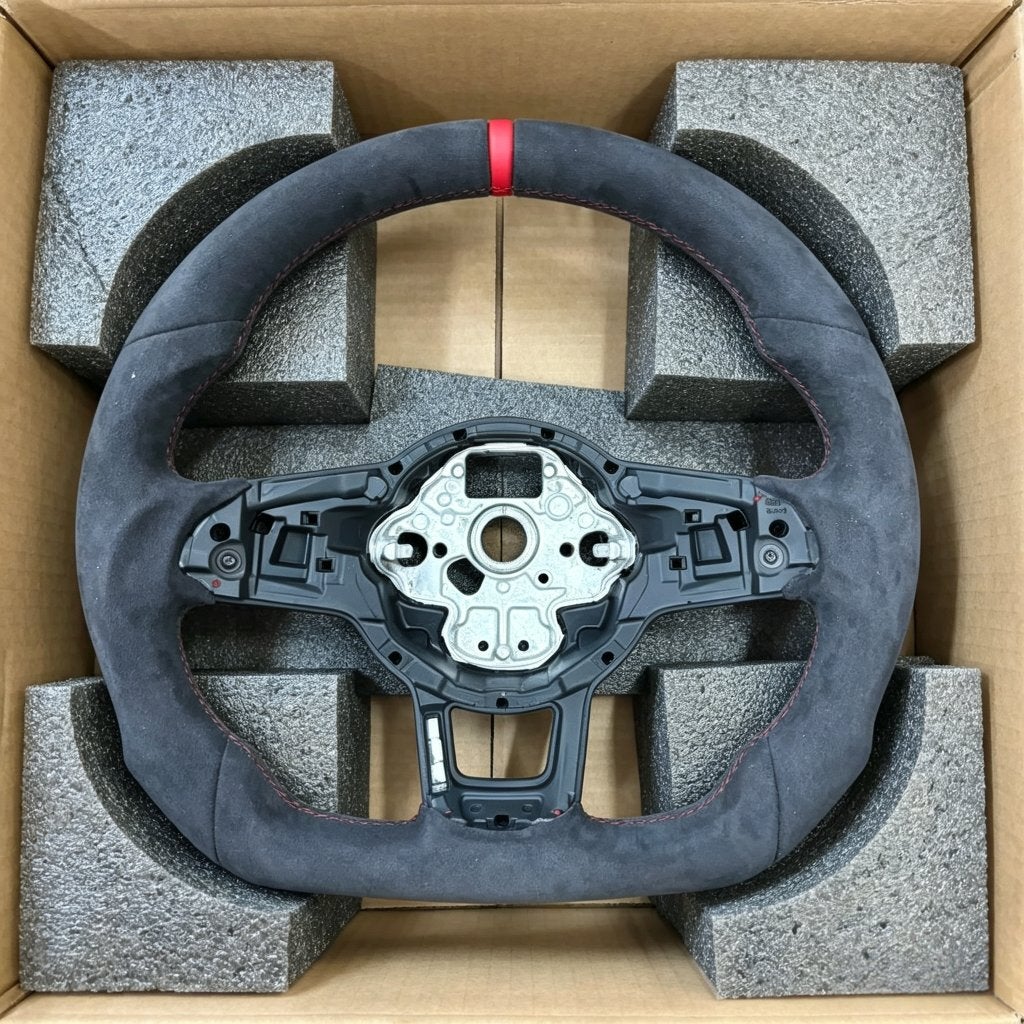 VW Golf Alcantara Sportstuur, Ophalen