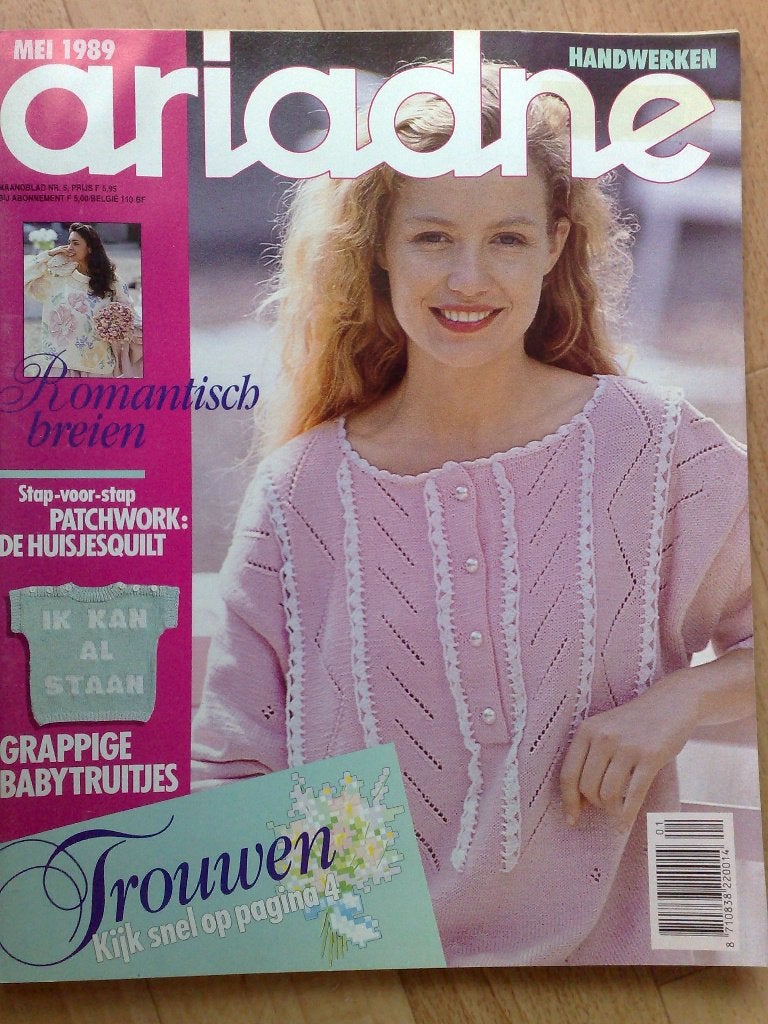 2 x Ariadne uit jaargang 1989, Verzenden, Zo goed als nieuw, Breien of Haken, Patroon of Boek