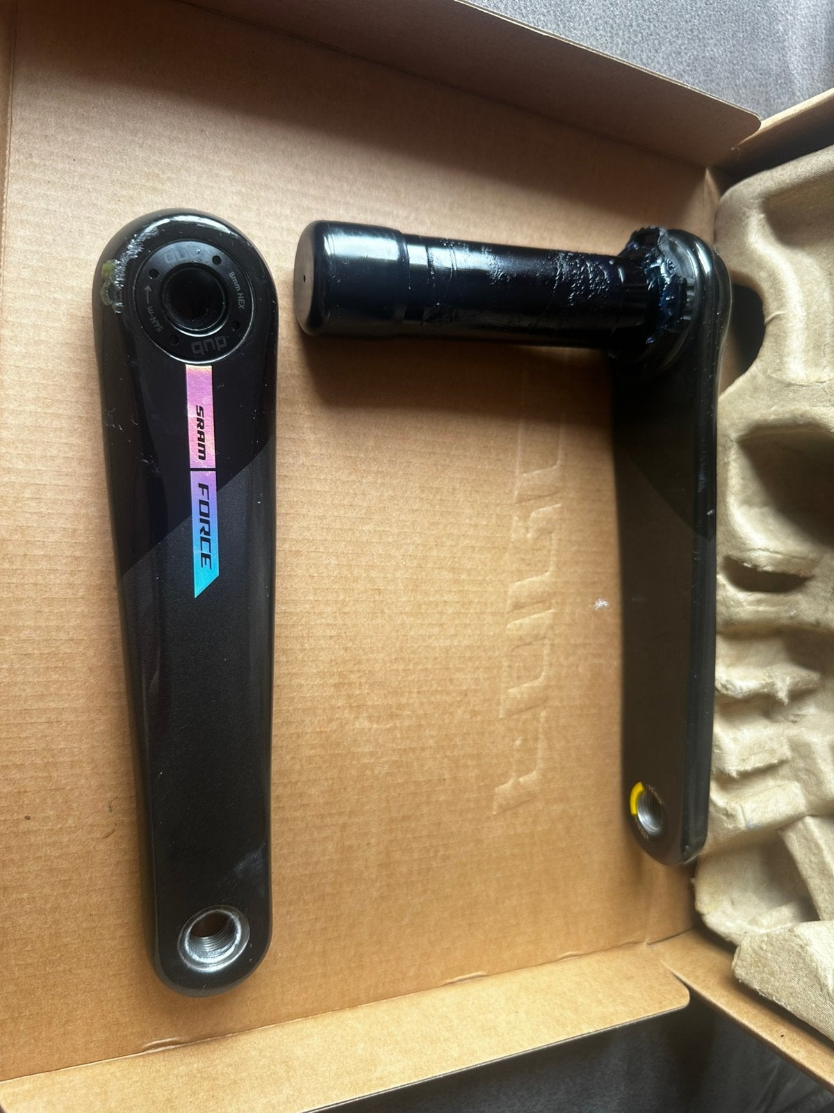 SRAM force crankset 175mm, Fietsen en Brommers, Ophalen of Verzenden, Nieuw, Racefiets, Crankstel of Pedalen
