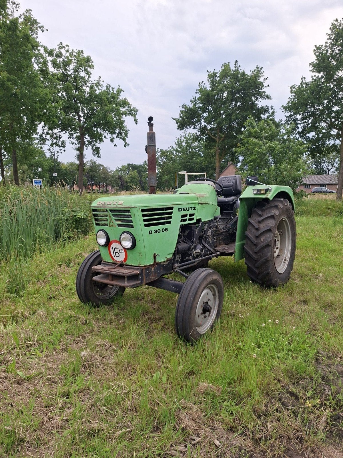 Te koop  Groene Deutz oldtimer tractor., Ophalen, Tot 80 Pk, Deutz - Fahr