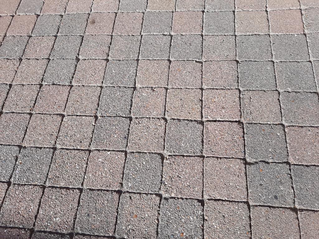 gratis 29m2 koppelstones / trommelstenen, Ophalen, Gebruikt, Klinkers, 10 m² of meer