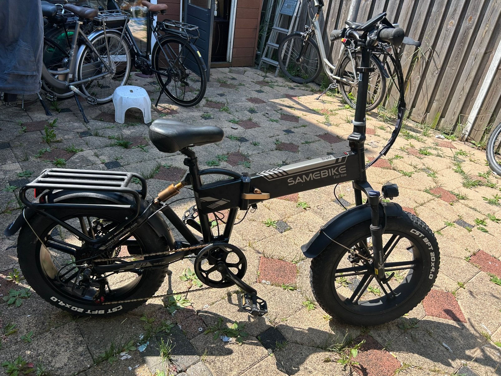Samebiek elektrische vouwfiets met weinig km, Ophalen of Verzenden, Zo goed als nieuw, 20 inch of meer
