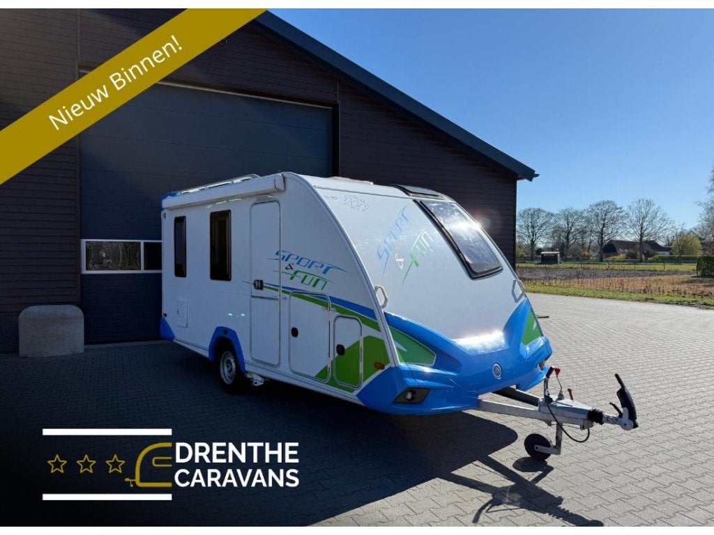 Knaus Sport&Fun 480 QS 2018 | mover+cassetteluifel+A, Bedrijf, 4 tot 5 meter, Knaus, Tot en met 4