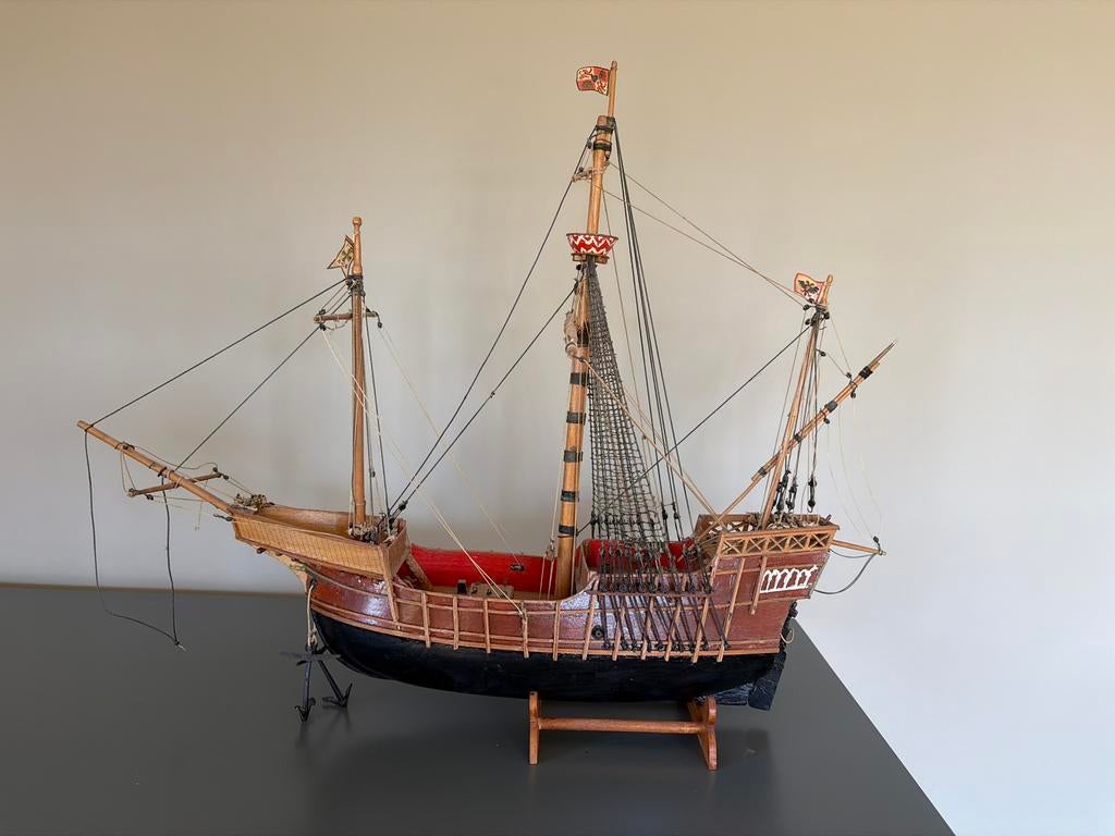 Gedetailleerd Model van Historisch Zeilschip, Ophalen of Verzenden, Zo goed als nieuw, Groter dan 1:32, Overige merken
