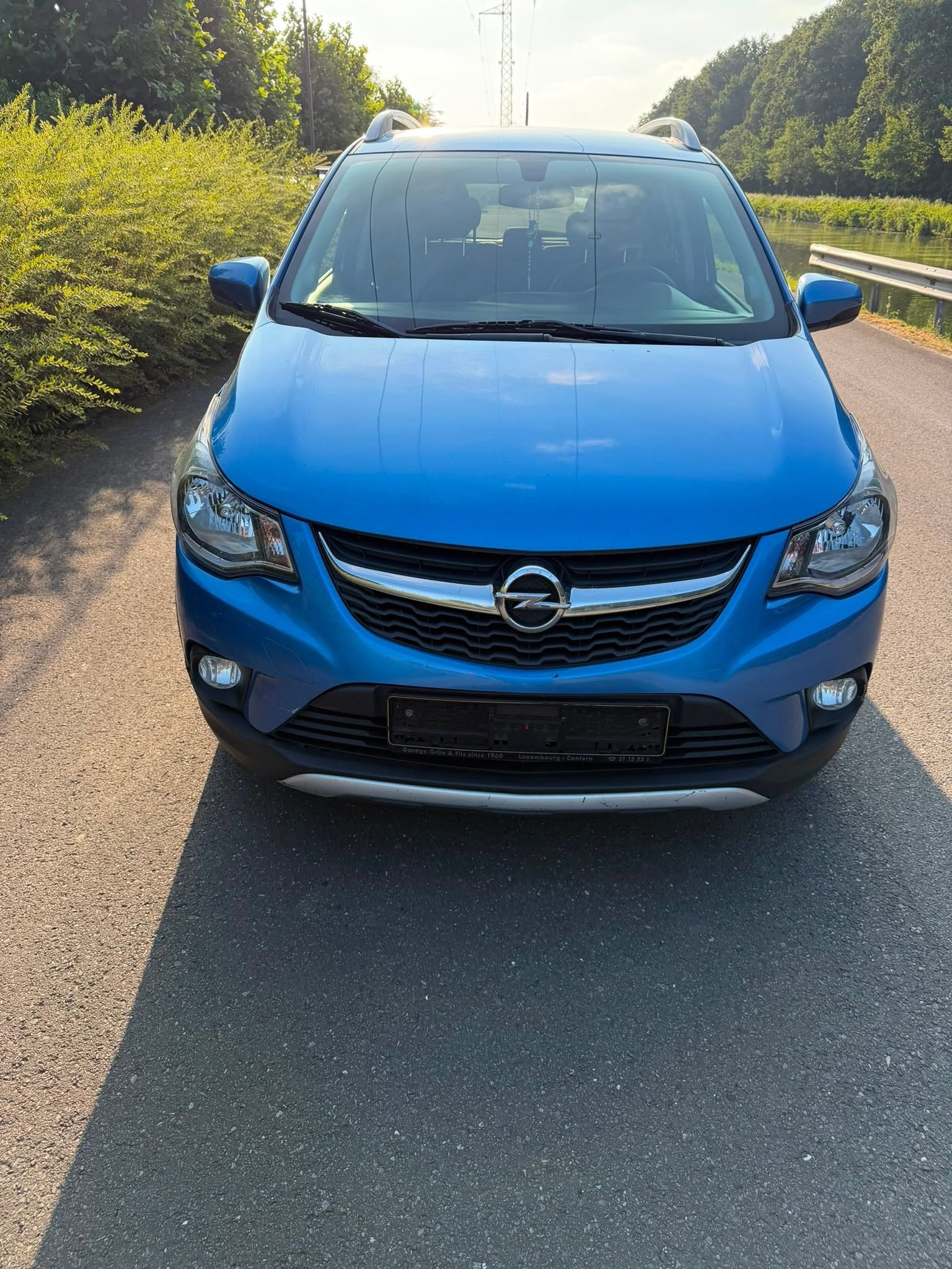 Opel Karl, -, Blauw, -, Benzine