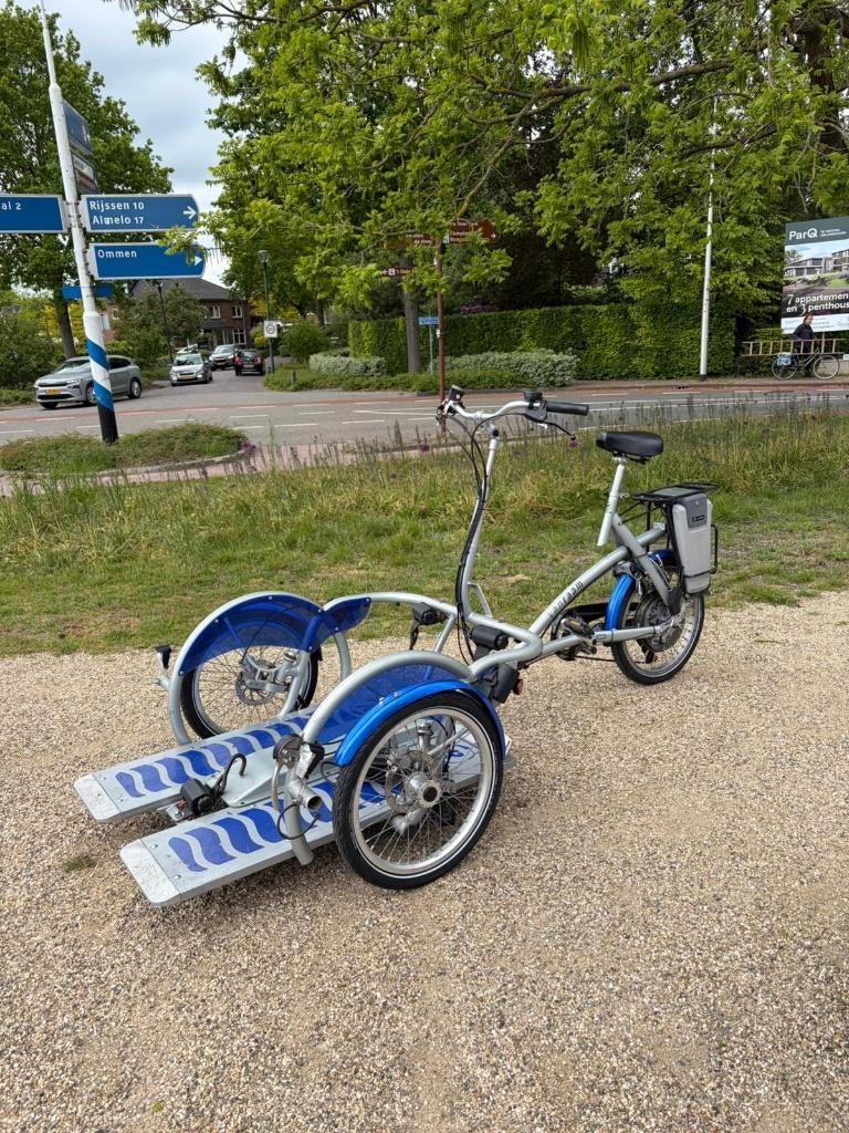 Van Raam Velo Plus rolstoel fiets, Ophalen of Verzenden, Gebruikt, Schijfrem, Van raam