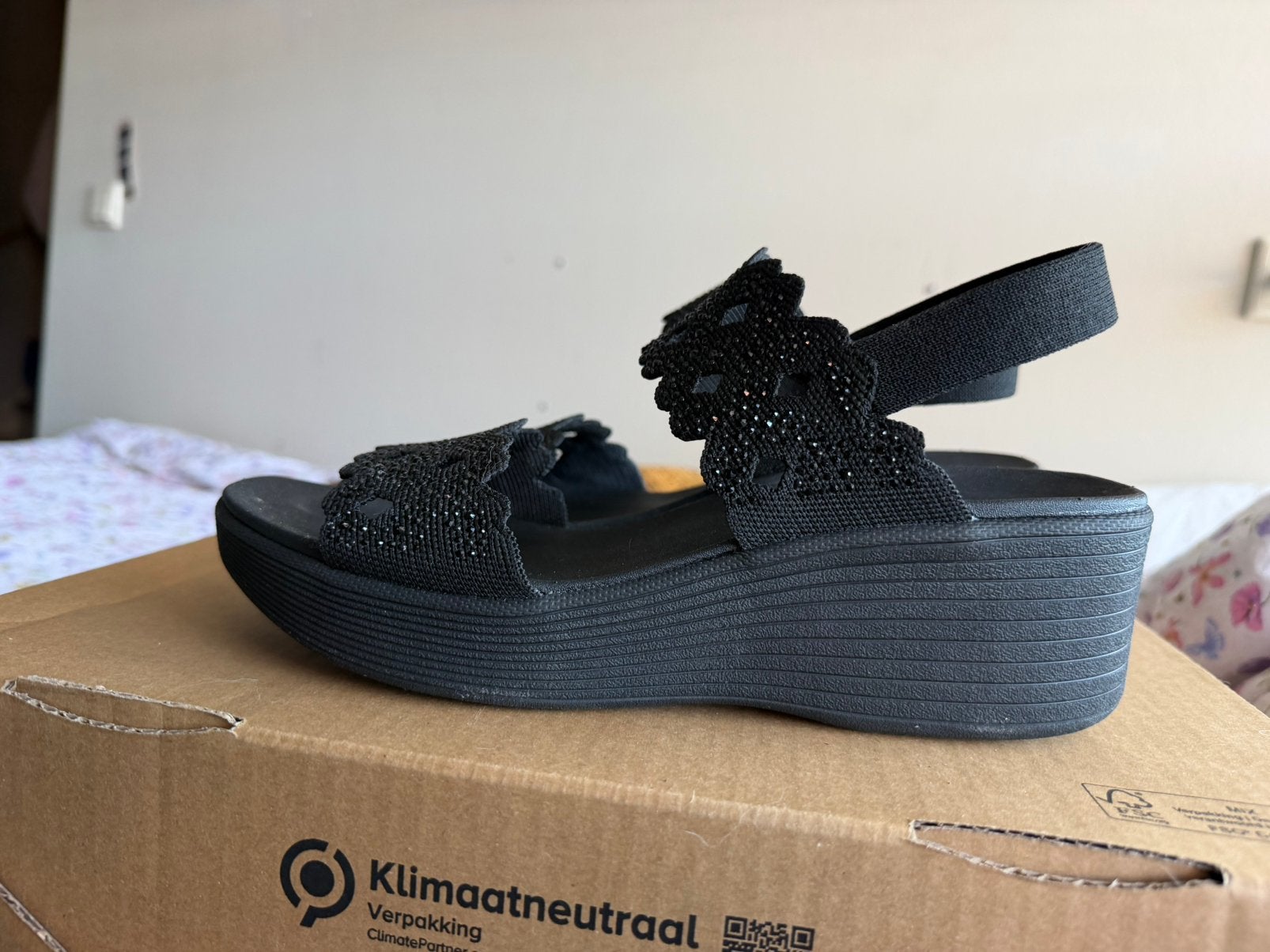 Glitter open schoenen, Ophalen, Zo goed als nieuw