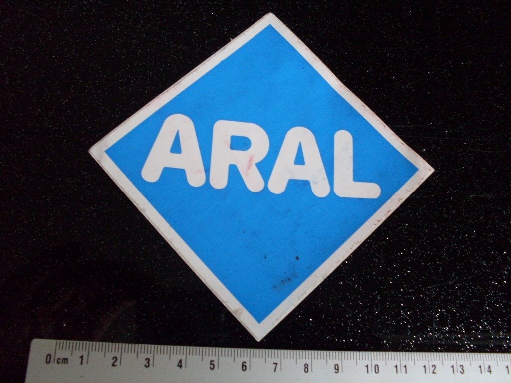 sticker aral logo, Verzamelen, Verzenden, Zo goed als nieuw, Bedrijf of Vereniging