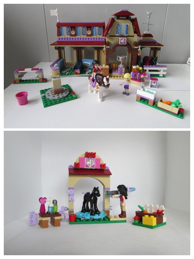 Grote Lego Friends paarden bundel – setnummer 41126, 41123, Gebruikt, Compleet, Verzenden, Lego