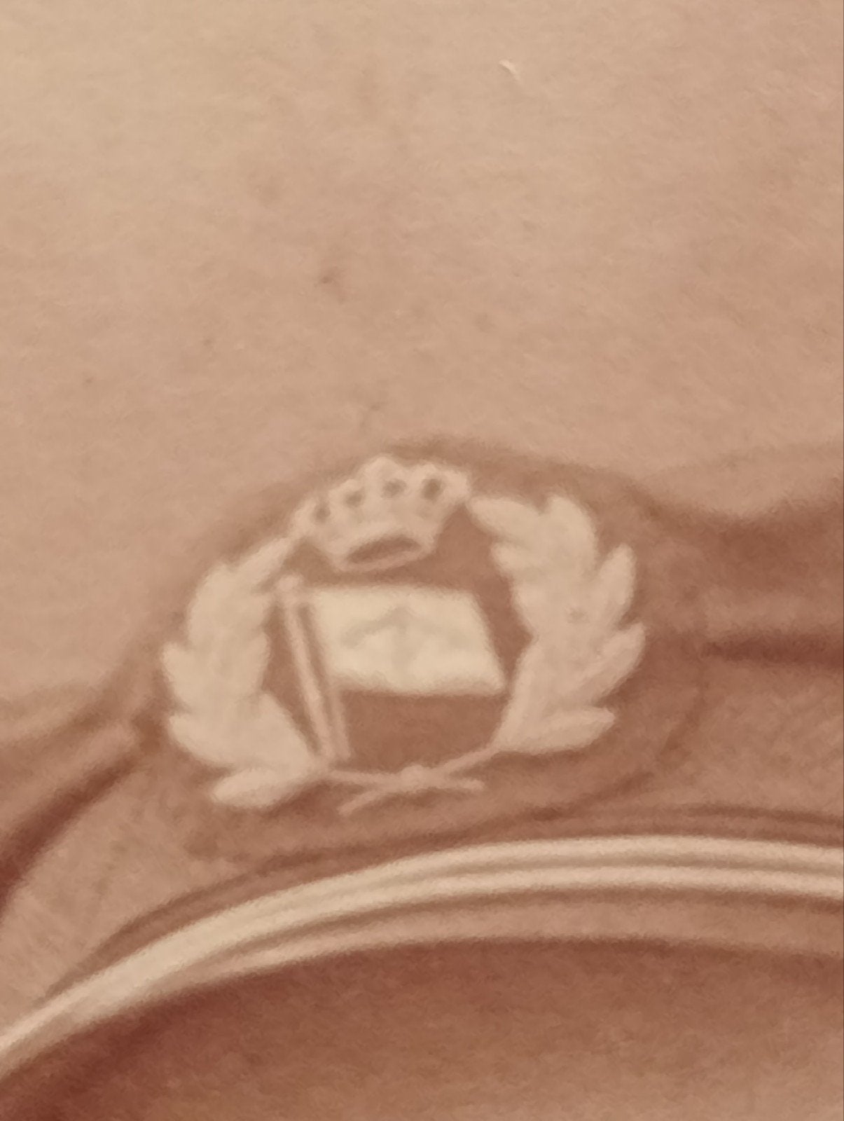 Oude foto van een man in uniform, M.H. Ladde Amsterdam, Verzamelen, Ophalen of Verzenden, Voor 1940, Gebruikt