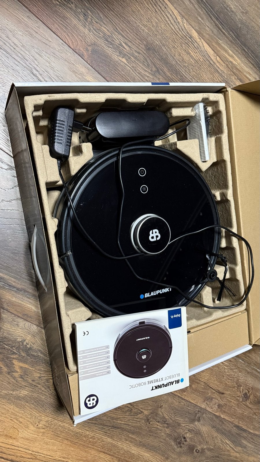 Blaupunkt Bluebot Xtreme Robotic Stofzuiger met Dweilfunctie, Witgoed en Apparatuur, Stofzuigers, Ophalen, Overige merken, Zo goed als nieuw
