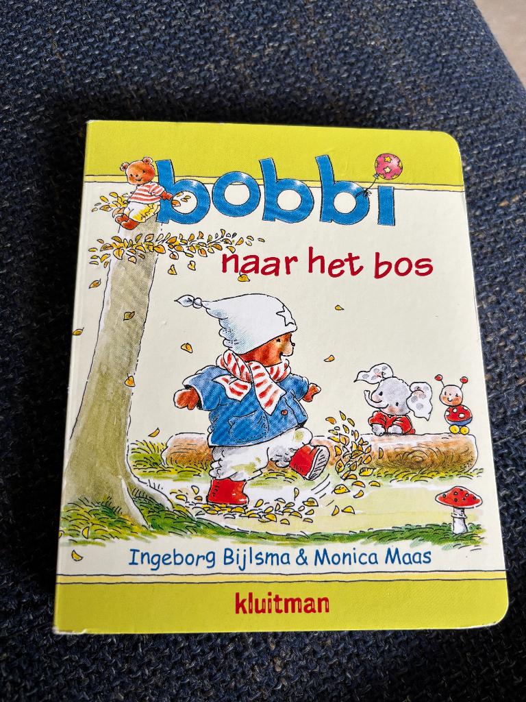 Bobbi naar het bos Monica Maas Ingeborg Bijlsma kartonboek, Ophalen, Zo goed als nieuw, Monica Maas; Ingeborg Bijlsma, 2 tot 3 jaar