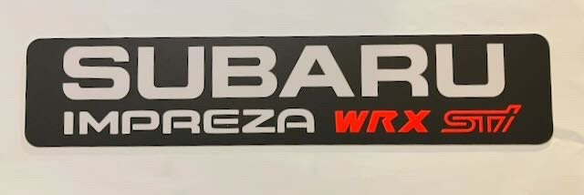 SUBARU IMPREZA WRX STI   - showplaat   showroom, Ophalen of Verzenden, Zo goed als nieuw, Auto's