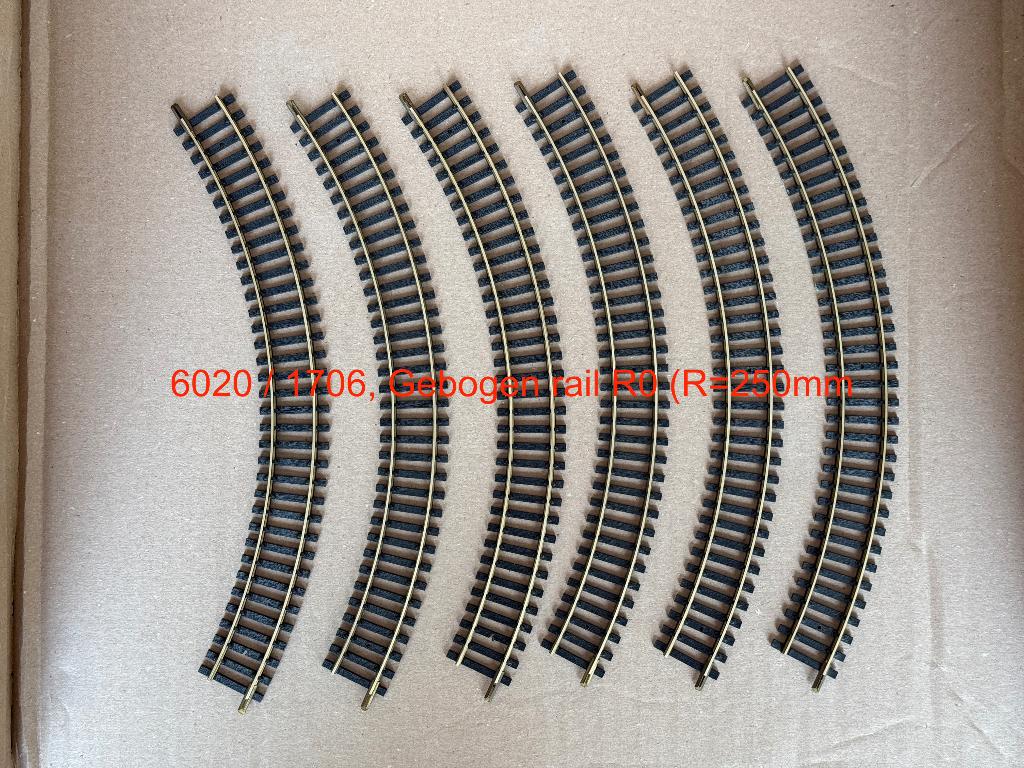Diverse speciale bochten Fleischmann H0, Ophalen, Gelijkstroom, Fleischmann, Rails